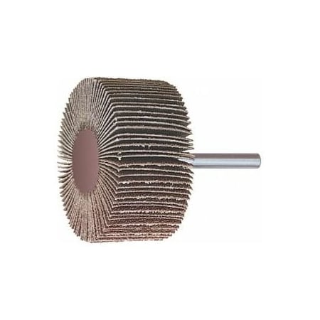 Holex Flap Wheel, Grit: 320, Head Dia X Head Width: 80 mm X 50 mm 554600 80X50